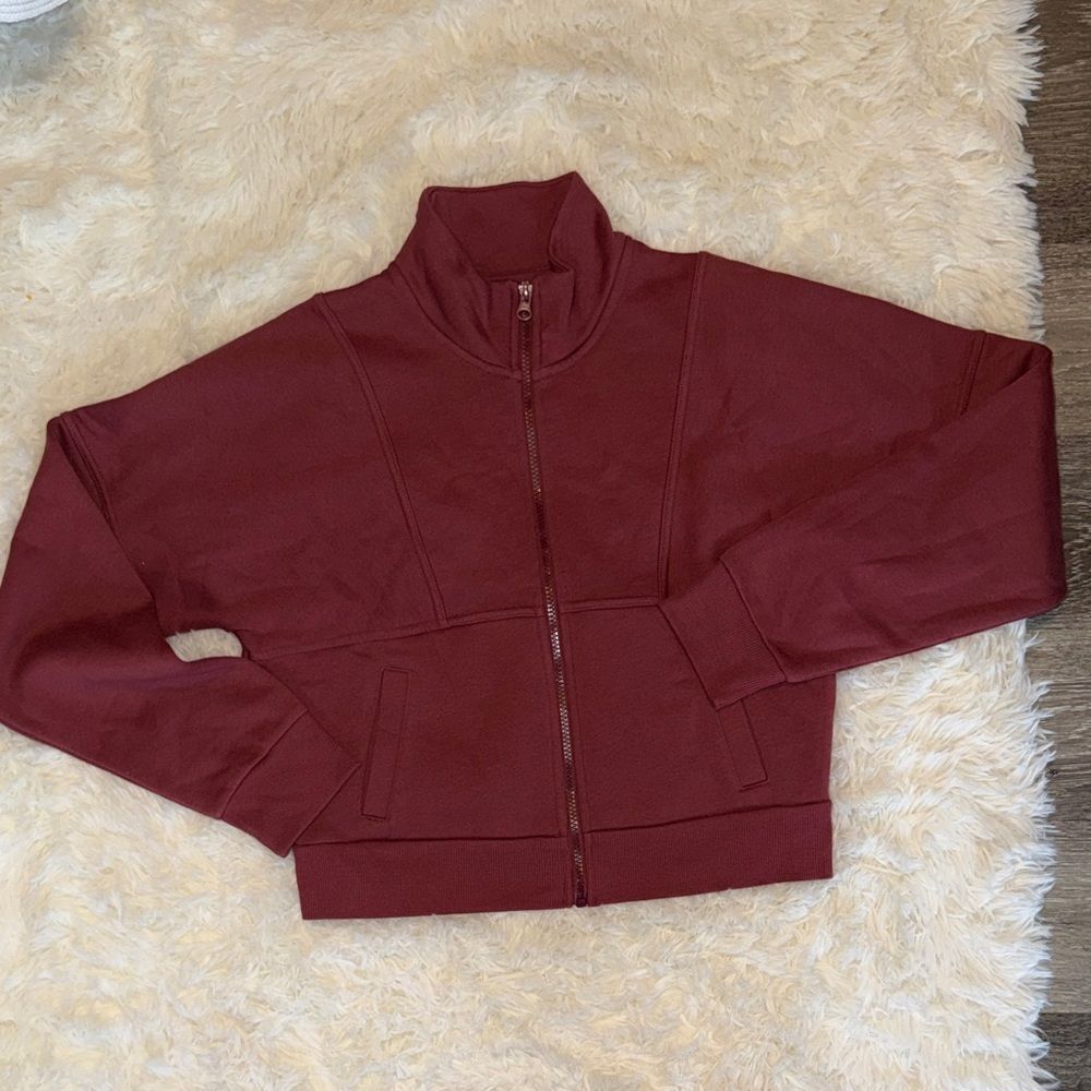 Universal Thread Maroon Bomber Jacket